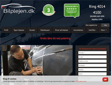 Tablet Screenshot of bilplejen.dk